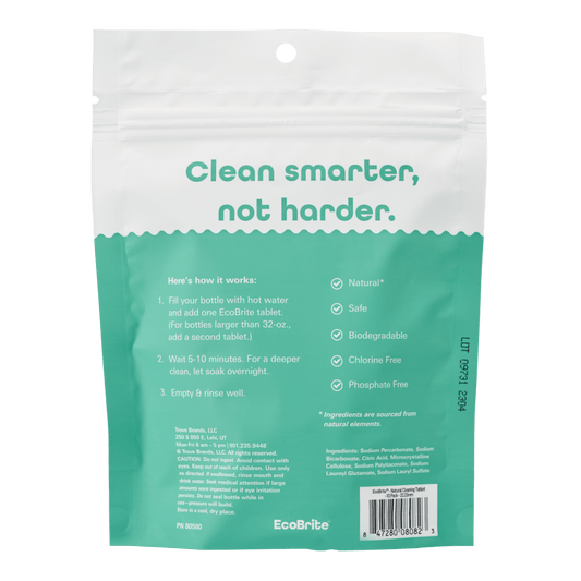 Bottle Cleaning Tablets EcoBrite
