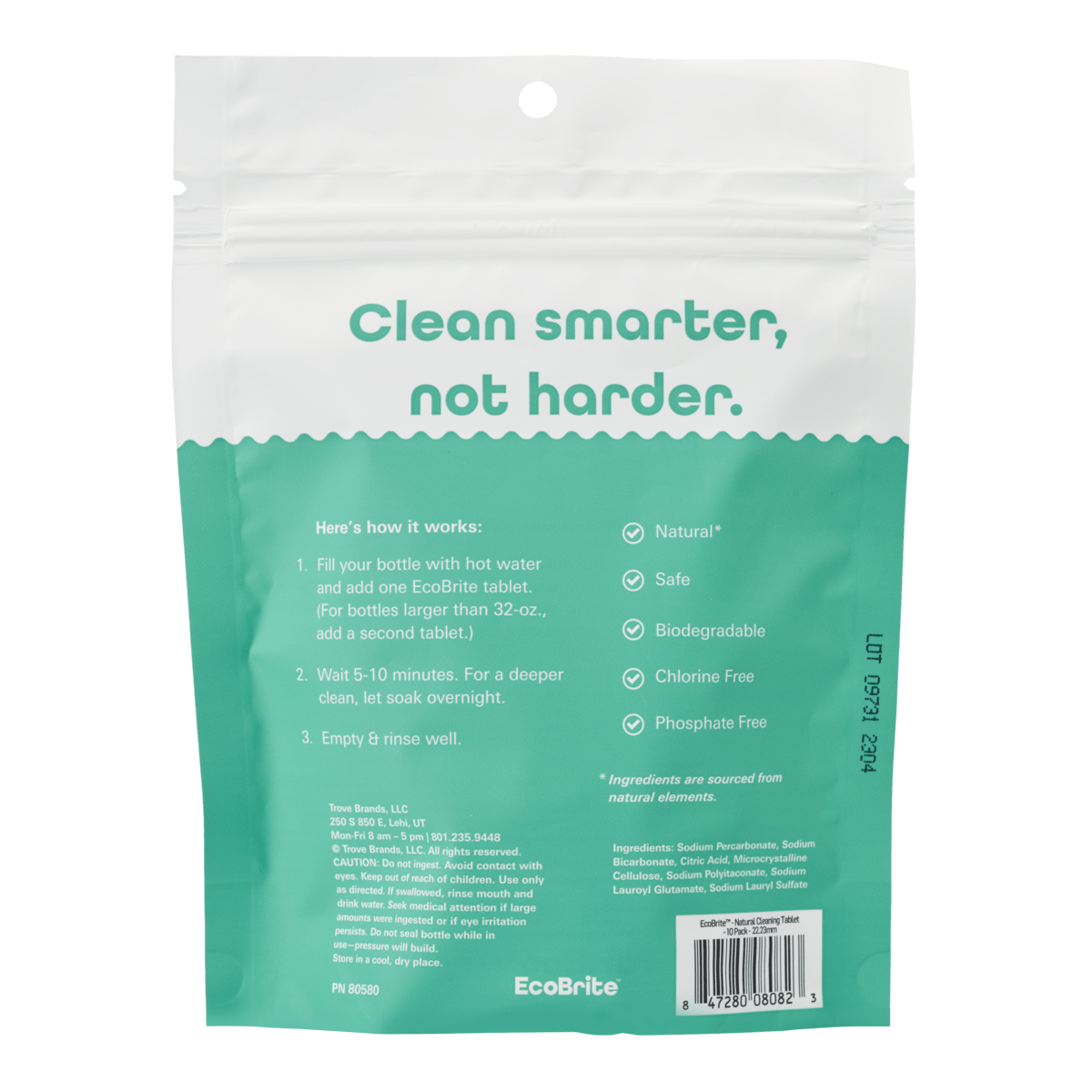 Bottle Cleaning Tablets EcoBrite