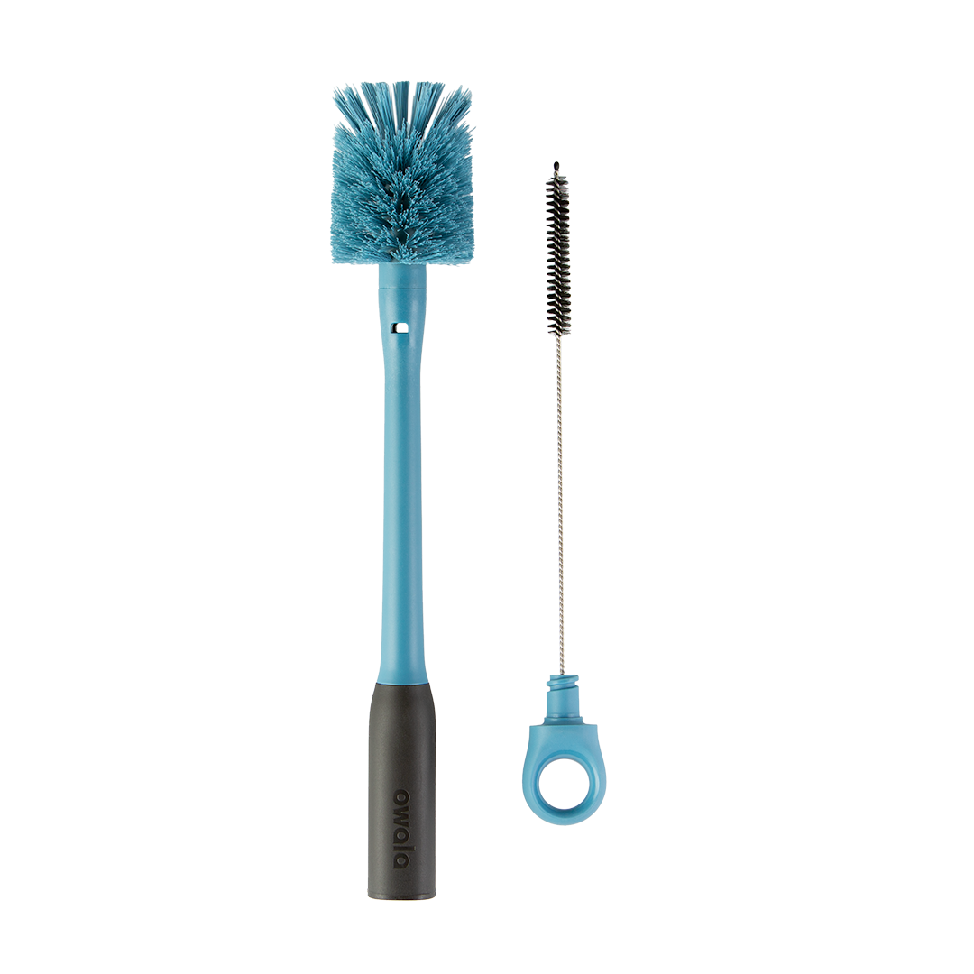 2-in-1 Bottle Brush Blue